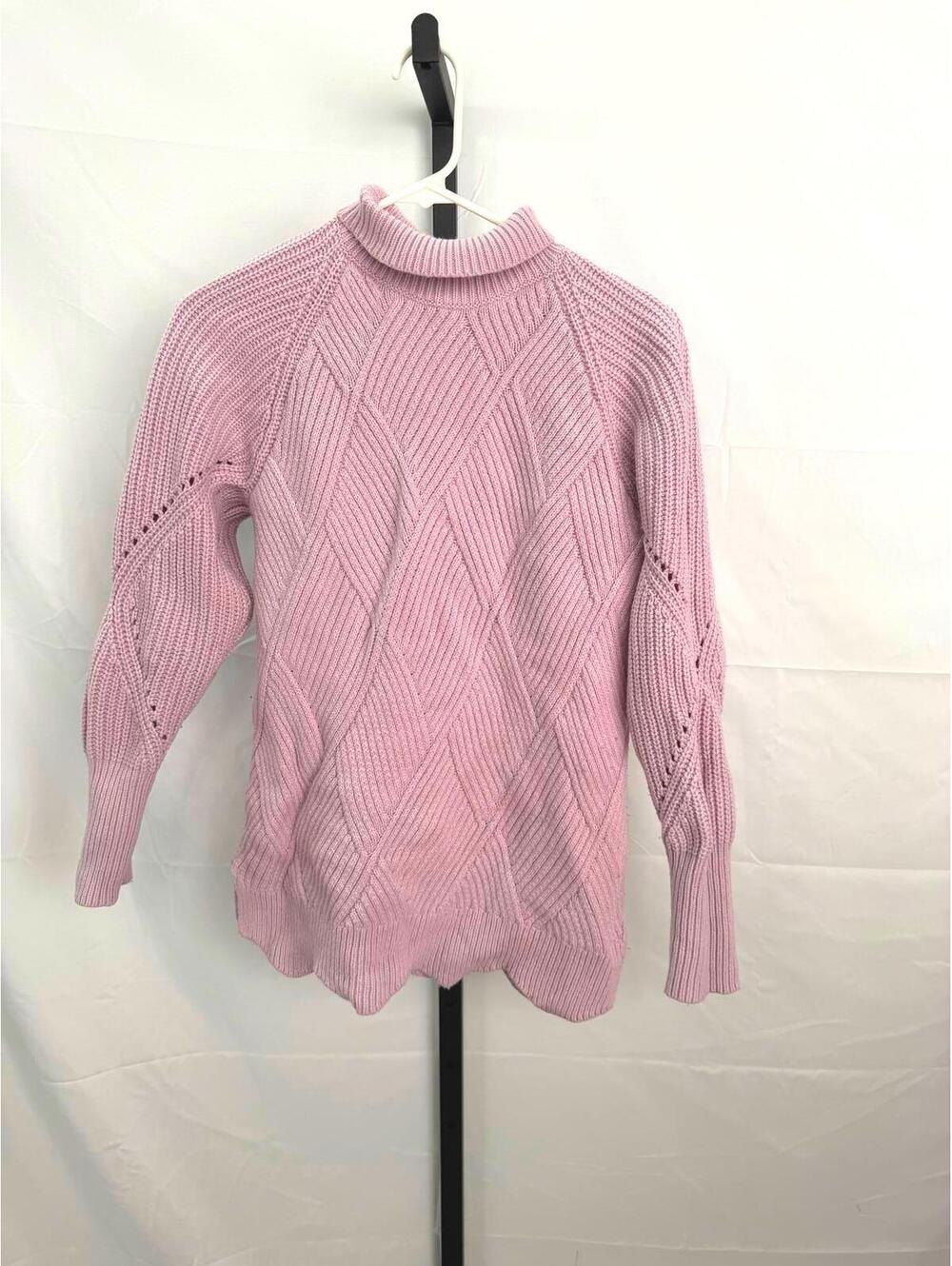 Rebecca Taylor RTR Women's Light Purple Turtleneck Sweater Medium